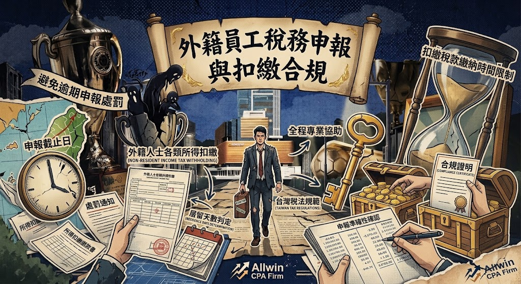 外籍員工薪資申報